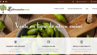 Site e-commerce lecitroncaviar.com