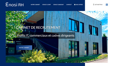 Création site internet et SEO Enosi RH