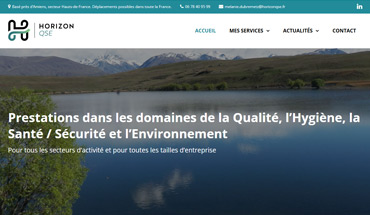 Création site internet et SEO Horizon QSE
