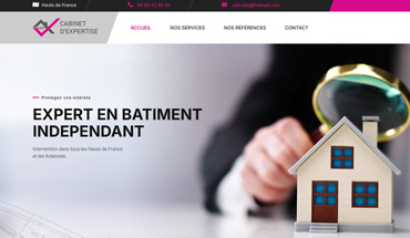 Création site WordPress Cabinet E2P