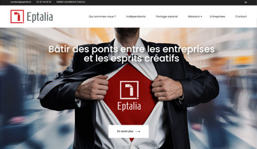 Création site WordPress Eptalia
