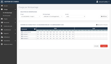 Développement application web Alstom